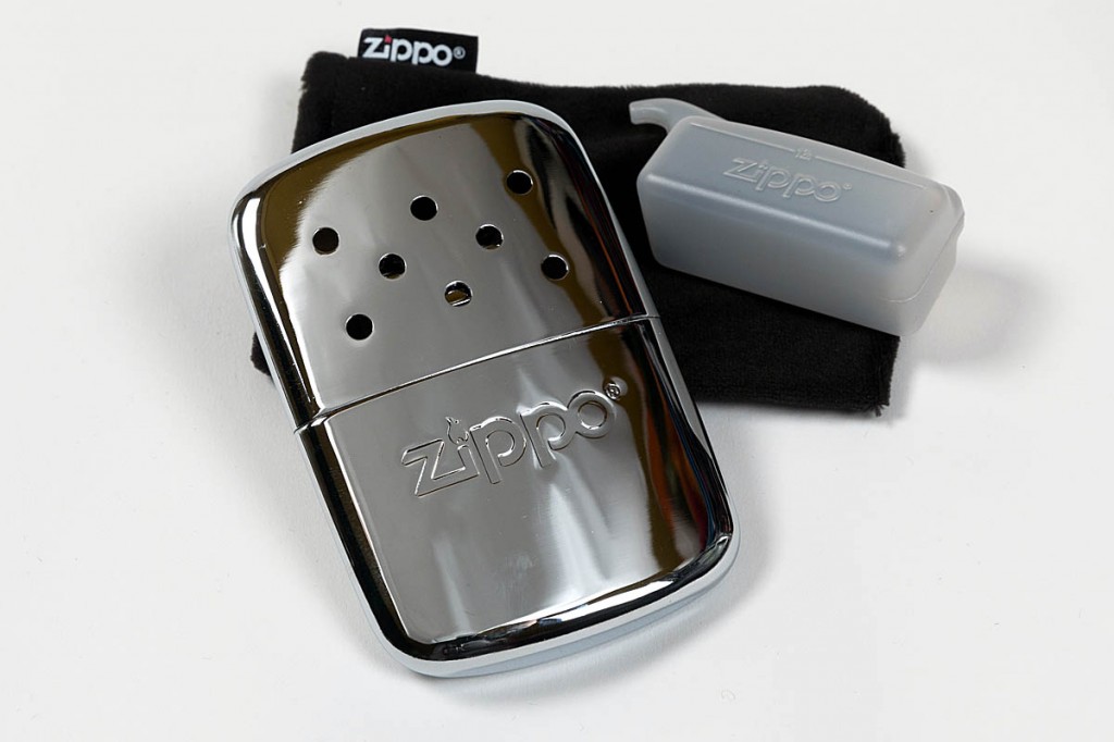 Zippo 12-Hour Handwarmer. Photo: Bob Smith/grough Zippo 12-Hour Handwarmer. Photo: Bob Smith/grough