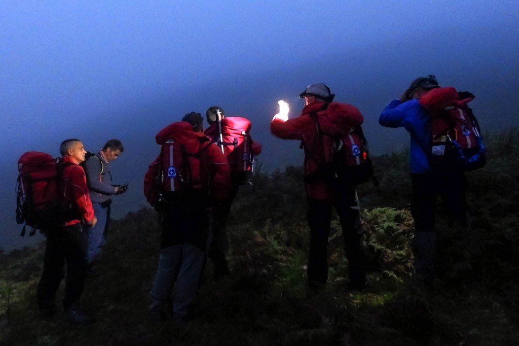 The Aberdyfi team in action. Photo: Aberdyfi SRT