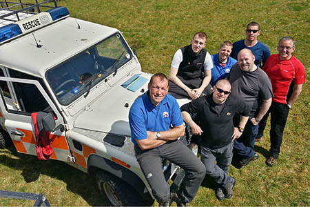 Aberglaslyn MRT members are after public support for their fundraising Aberglaslyn MRT members are after public support for their fundraising