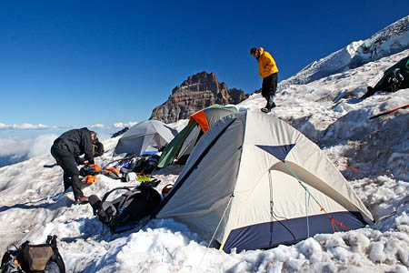 Altitude campers need to take extra care when using heat-exchangers on stoves. Photo Andrew E Larsen. CC-BY-ND-2.0