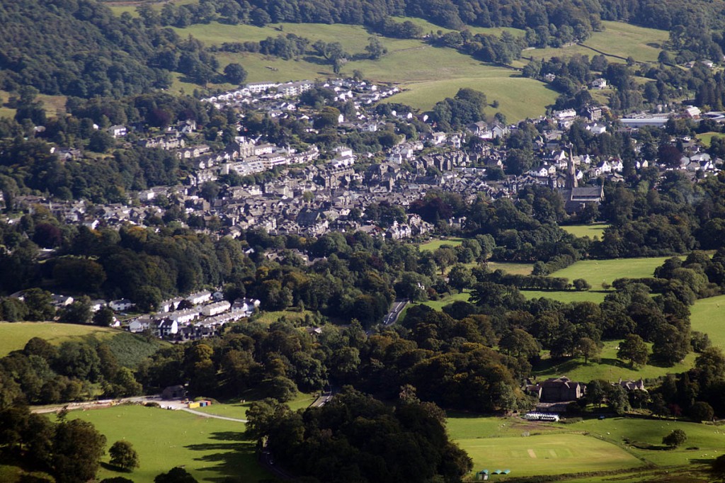 The walker was found close to Low Sweden Bridge near Ambleside The walker was found close to Low Sweden Bridge near Ambleside