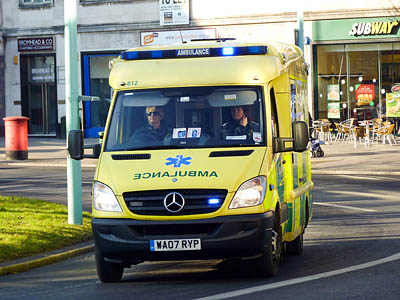 South Western Ambulance Service will accept grid references. Photo: Graham Richardson CC BY 2.0