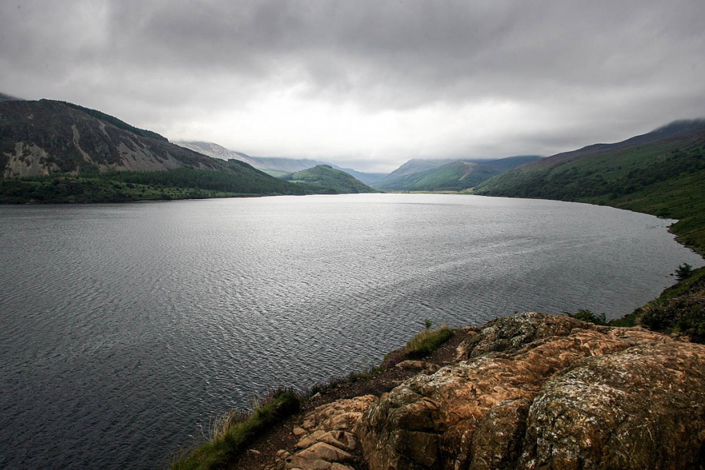 The woman fell near Angler's Crag overlooking Ennerdale Water