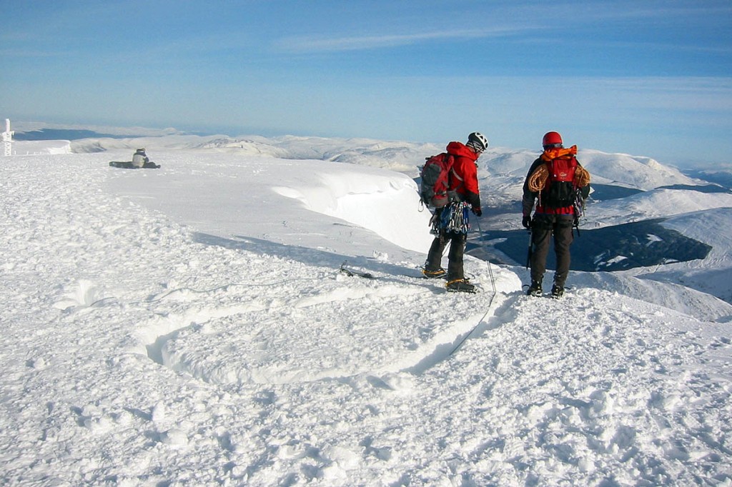 Aonach Mòr provides numerous winter climbing routes. Photo: Bob Smith/grough