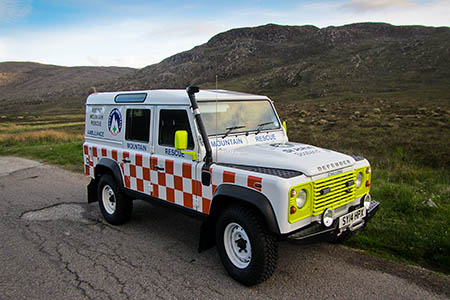 The new Land Rover is a replacement for a 12-year-old vehicle The new Land Rover is a replacement for a 12-year-old vehicle