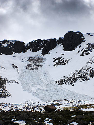 There were more than 300 avalanches in the Scottish Highlands last winter