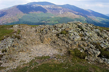 The summit of Barf, with Skiddaw in the distance. Photo: Shaun Ferguson CC-BY-SA-2.0 The summit of Barf, with Skiddaw in the distance. Photo: Shaun Ferguson CC-BY-SA-2.0