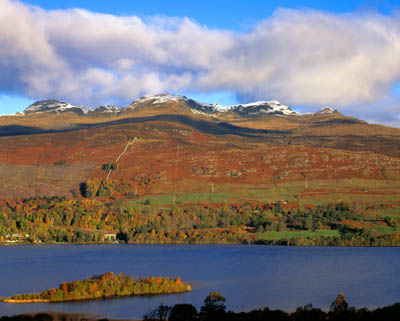 Ben Lawers has already been climbed by National Trust for Scotland teams Ben Lawers has already been climbed by National Trust for Scotland teams