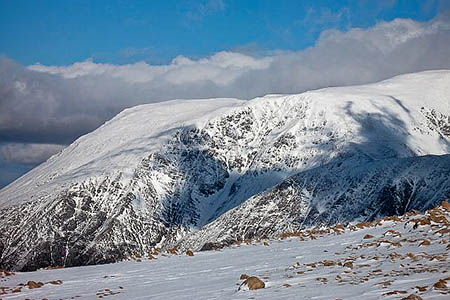 Five Finger Gully on Ben Nevis. Photo: Richard Webb CC-BY-SA-2.0