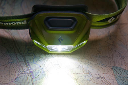 The ReVolt's main beam gives a good spread The ReVolt's main beam gives a good spread