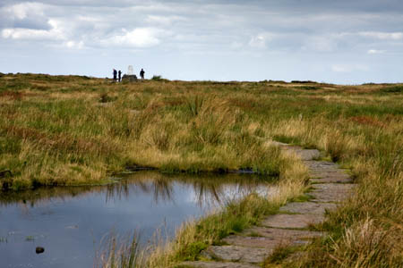 Black Hill, no longer a mass of black peat Black Hill, no longer a mass of black peat