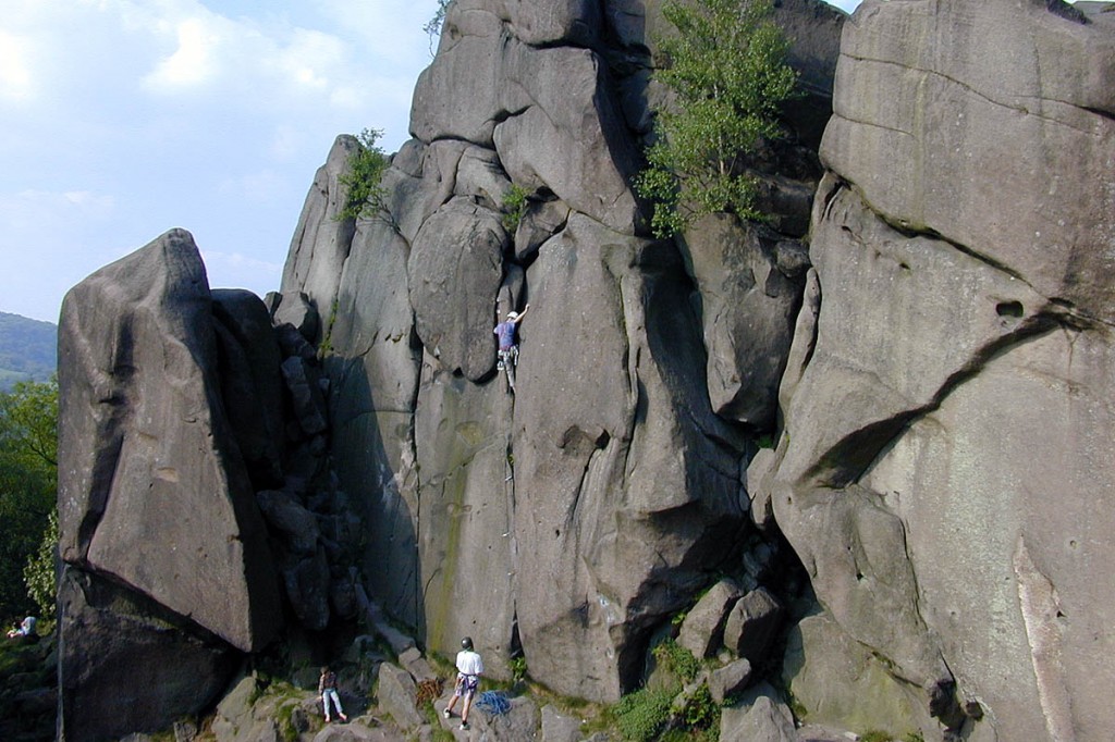The attack happened at Black Rock, near Cromford. Photo: William M. Connolley CC-BY-SA-3.0