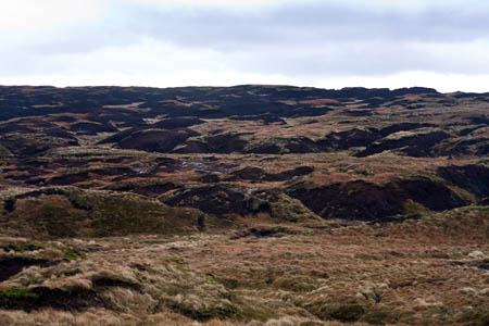 The summit plateau of Bleaklow: difficult navigating in poor conditions The summit plateau of Bleaklow: difficult navigating in poor conditions