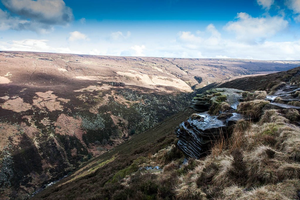 The teenager was with a DofE group on Bleaklow The teenager was with a DofE group on Bleaklow