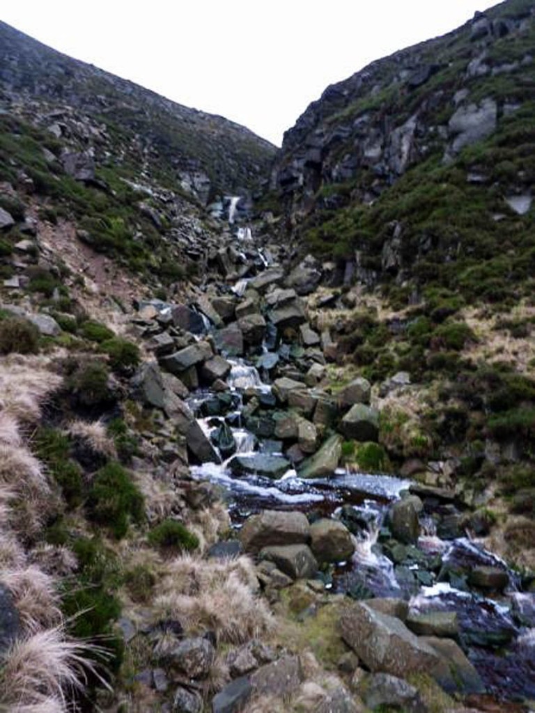 Wildboar Clough, Bleaklow. Photo: Glossop MRT