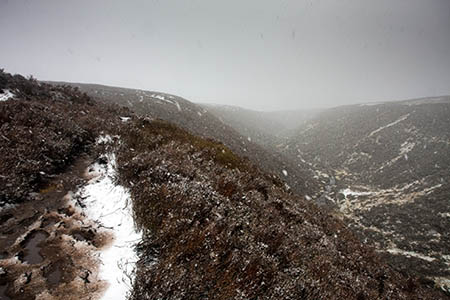 Bleaklow in winter: challenging Bleaklow in winter: challenging