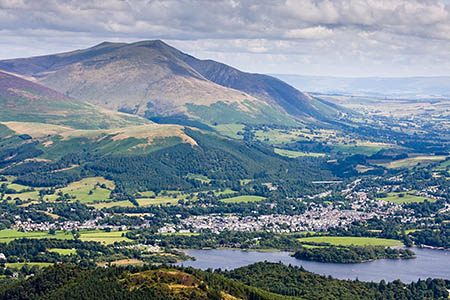 Walkers will make the trip to Blencathra from Keswick Walkers will make the trip to Blencathra from Keswick