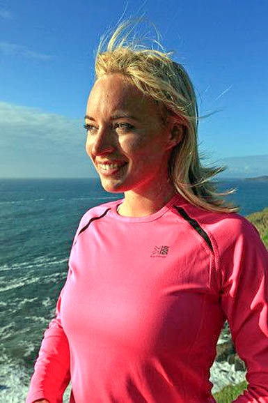 Bonita Norris, heading for Ama Dablam Bonita Norris: 'mental challenge'