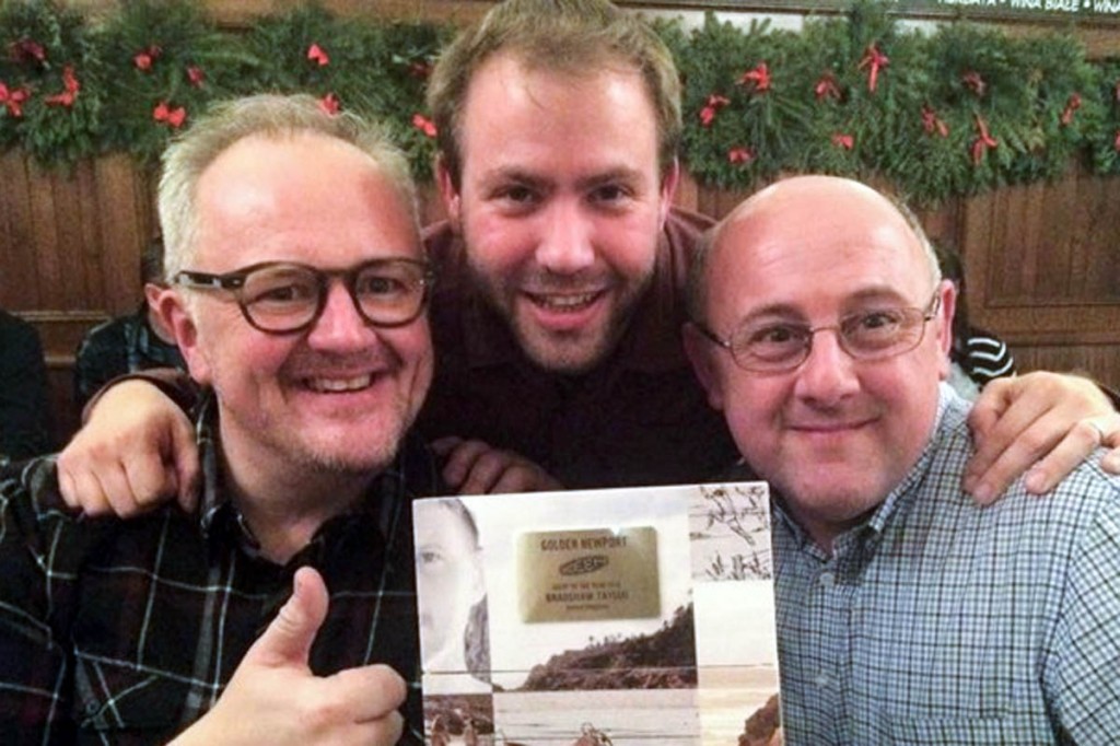 From left, UK sales agents for Keen: Graeme Campbell, Matt Hill and John Tarrant