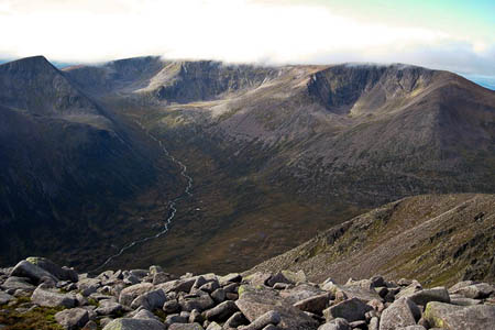 Braeriach, the UK's third highest mountain. Photo: Angus CC-BY-SA-2.0