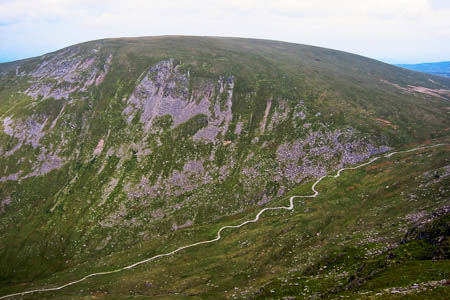 The lost couple were tracked down to Artle Crag on Branstree The lost couple were tracked down to Artle Crag on Branstree