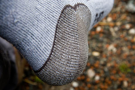 The Fellmaster has extra padding on the heel to enhance walking comfort The Fellmaster has extra padding on the heel to enhance walking comfort