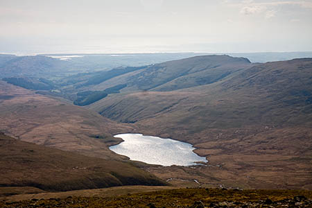 The walkers were found near Burnmoor Tarn The walkers were found near Burnmoor Tarn