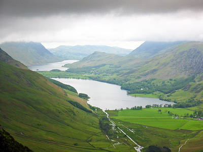 The incident took place on the path between Gatesgarth and Scarth Gap, at the head of Buttermere The incident took place on the path between Gatesgarth and Scarth Gap, at the head of Buttermere