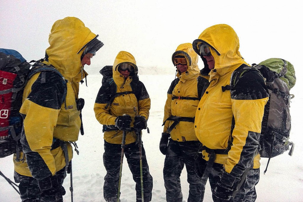 Conditions on Cairn Gorm were described as 'Arctic'. Photo: Cairngorm MRT