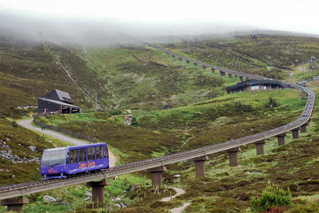 Councillors will visit the Cairn Gorm funicular railway. Photo: Peter CC-BY-SA-2.0