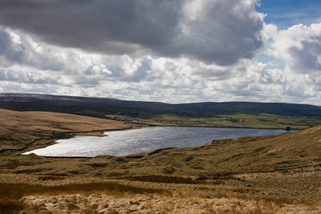 Cant Clough Reservoir, one of the walk destinations Cant Clough Reservoir, one of the walk destinations