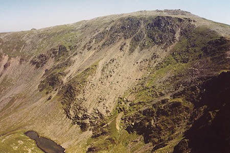 Carnedd Llewelyn, scene of the rescue. Photo: Richard Webb CC-BY-SA-2.0