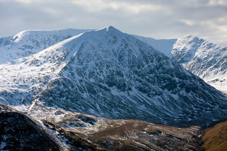 The Lake District fells are still in full winter condition