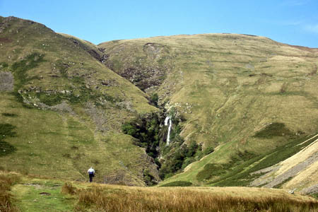 Cautley Spout, England's highest waterfall above ground Cautley Spout, England's highest waterfall above ground