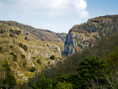 The Cheddar Gorge, a haven for climbers and walkers. Photo:Ted Symonds CC-BY-SA-2.0