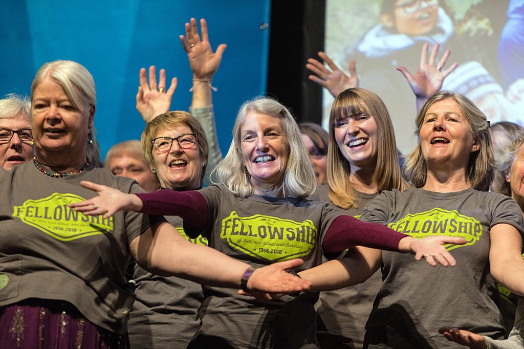 The Fellowship choir. Photo: Bob Smith/grough The Fellowship choir. Photo: Bob Smith/grough