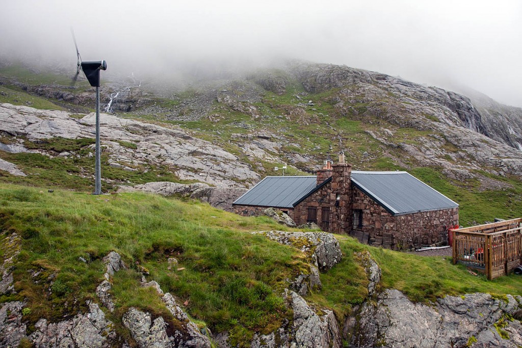 Rescuers said the climbers camped behind the CIC Hut