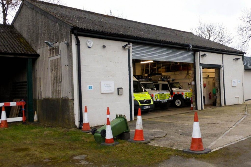 The team's garage is no longer adequate The team's garage is no longer adequate