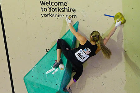 The bouldering championships will be staged at the event The bouldering championships will be staged at the event