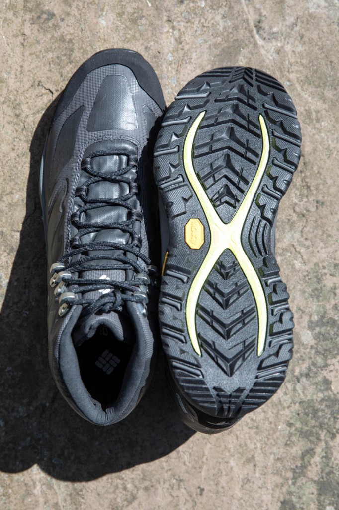 Columbia Terrebonne Outdry Extreme Mid uppers and sole. Photo: Bob Smith/grough Columbia Terrebonne Outdry Extreme Mid uppers and sole. Photo: Bob Smith/grough