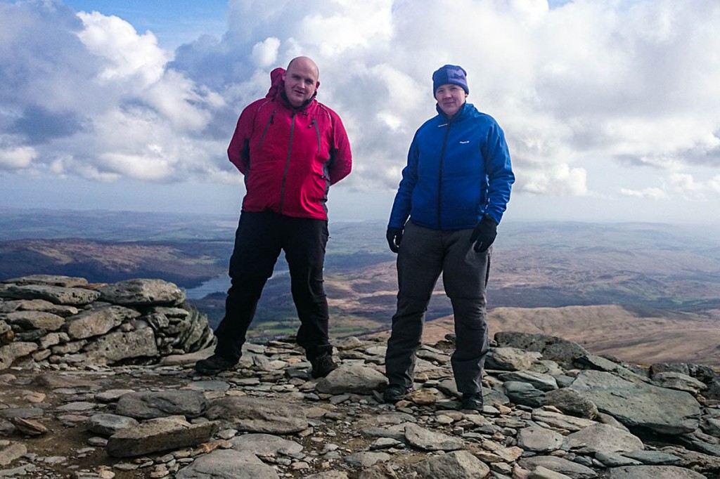 Lee Harris, left, and Lesley McCartney will attempt to climb the height of Everest Lee Harris, left, and Lesley McCartney will attempt to climb the height of Everest