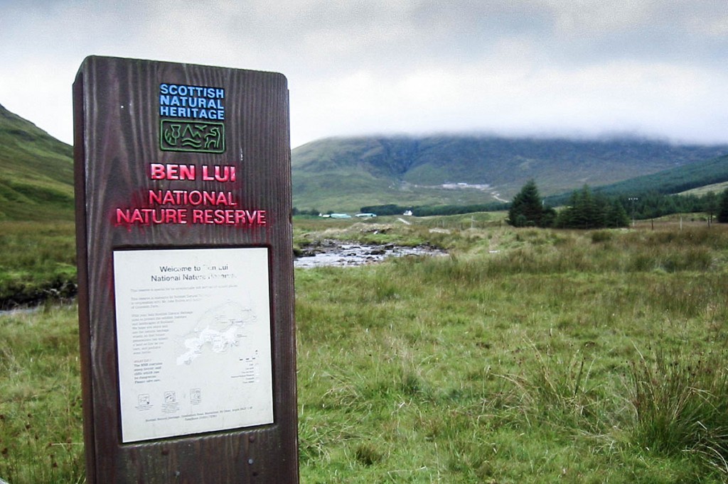 Ben Lui has had its national nature reserve status removed Ben Lui has had its national nature reserve status removed