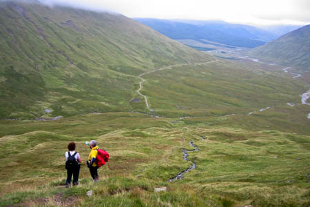 Scotland's great outdoors is ideal for combining exercise and scenery Scotland's great outdoors is ideal for combining exercise and scenery