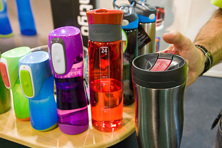 The Contigo Randolph, in the foreground, with other Contigo models The Contigo Randolph, in the foreground, with other Contigo models