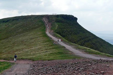Corn Du, scene of today's rescue. Photo: Gareth Jones CC-BY-SA-2.0