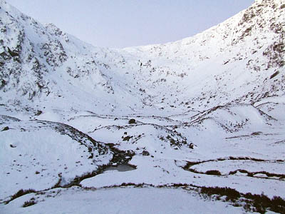 Corrie Fee, where the climber's body was found. Photo: Gwen and James Anderson CC-BY-SA-2.0