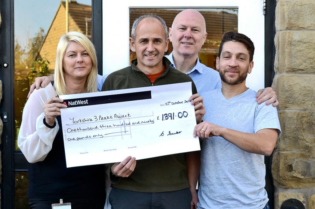 From left: Sharon Duquemin, Steve Hastie, Geoff Cowley and Jon Speight. Photo: Cottages4you From left: Sharon Duquemin, Steve Hastie, Geoff Cowley and Jon Speight. Photo: Cottages4you