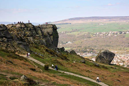 The climber fell from the Cow and Calf The climber fell from the Cow and Calf