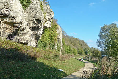 The hoax caller prompted a two-hour search at Creswell Crags. Photo: Andrew Hill CC-BY-SA-2.0 The hoax caller prompted a two-hour search at Creswell Crags. Photo: Andrew Hill CC-BY-SA-2.0