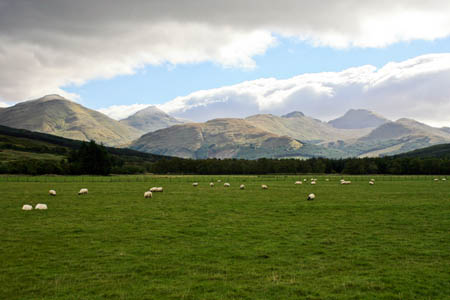 The Crianlarich hills are among those in the Hillphones scheme